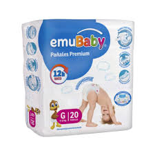 Pañal Emubaby x20 M